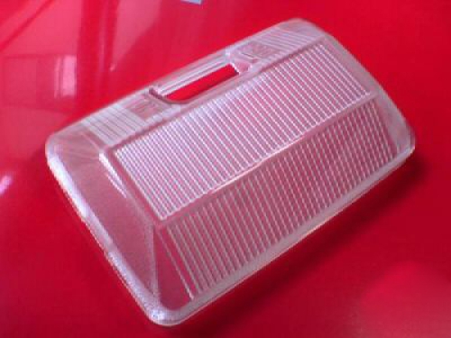Clear glass light cover